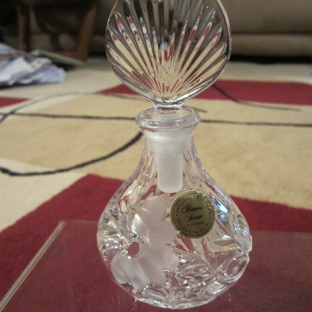 Vintage Princess House Perfume decanter